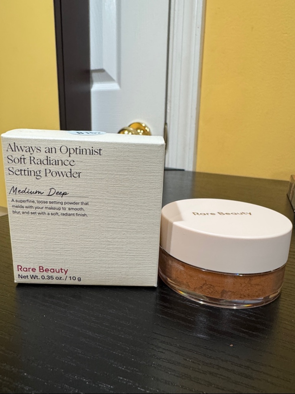 Rare Beauty Medium-Deep Setting Powder - Warm Tan
